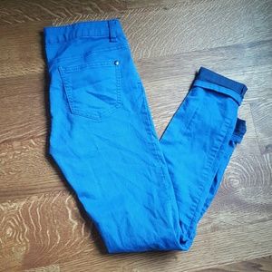 Blue skinnies