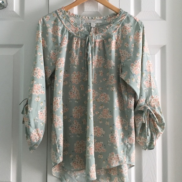 Floral print top