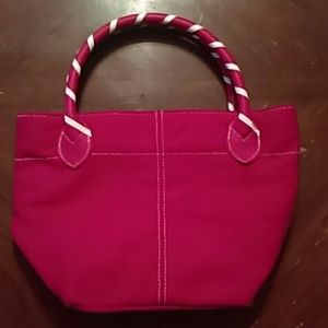 Lillian Vernon handbag - Brand new red and white
