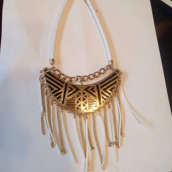 Anthropology tribal statement necklace