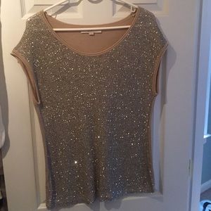 Loft sequin top