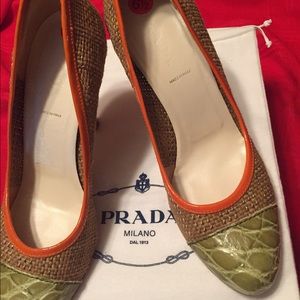 Prada spring pumps- 4 inch heels