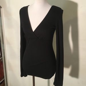 Express knit v-neck top