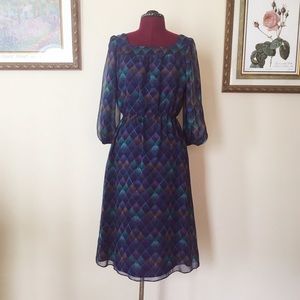 Vintage Midi Dress
