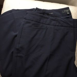 18W talbots signature navy dress pants