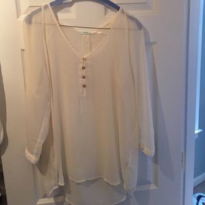 Urban outfitters sheer blouse