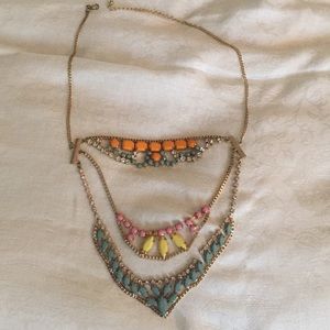 Triple Tier Anthropologie Necklace