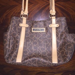 Brown Calvin Klein Bag
