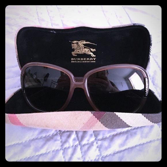Burberry sunnies with case!