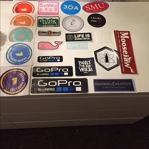 Preppy stickers