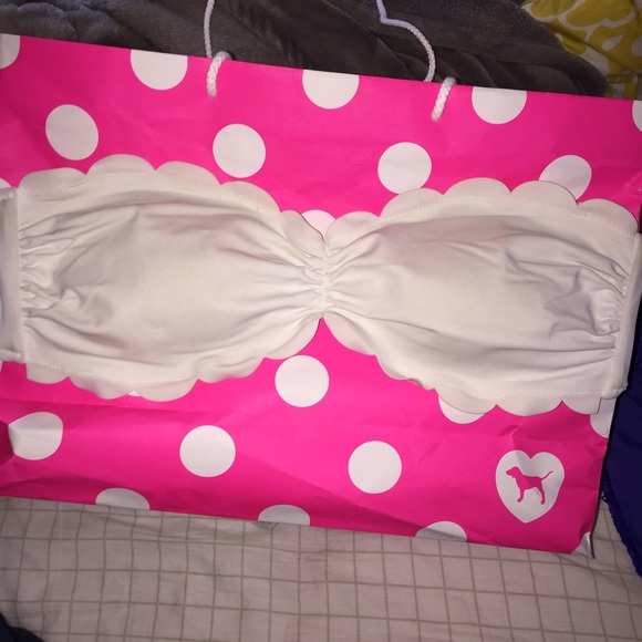 VS pink bathing suit top