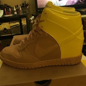 Women's Dunk Sky Hi Nike Sneakers (Wedge)