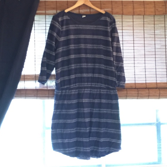 XXL three quarter sleeve dress