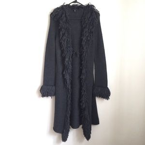 Bebe graysweater coat