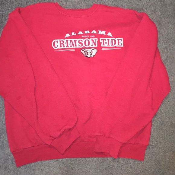 Alabama Crimson Tide Red Sweatshirt