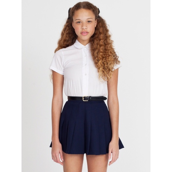 AA navy tennis skirt