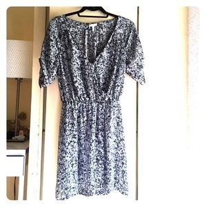 Joie Short Sleeve Silk Dress