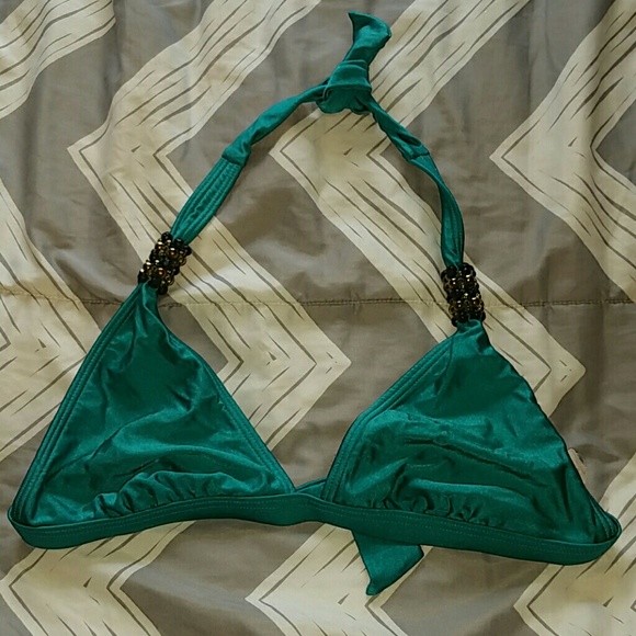 Green bikini top - Picture 1 of 1