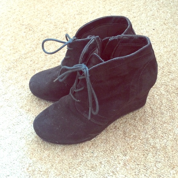 Black booties 8