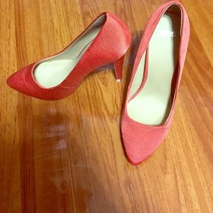 Orange heels