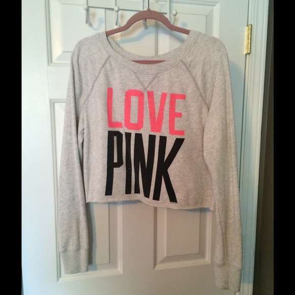 PINK VS Cropped Sweatshirt