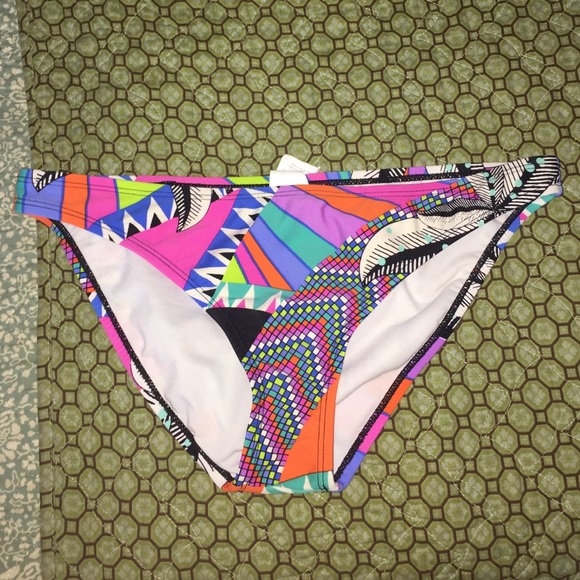 Multicolored Swim Bottom