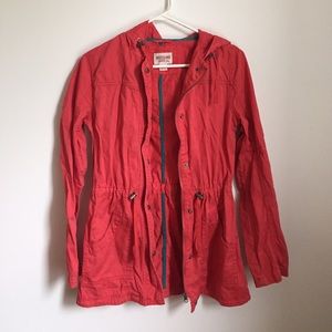 ✨ Reduced ✨ Salmon Colored Utility Jacket