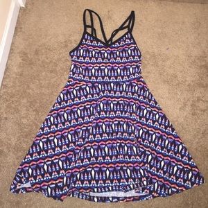 Short colorful PINK Summer dress