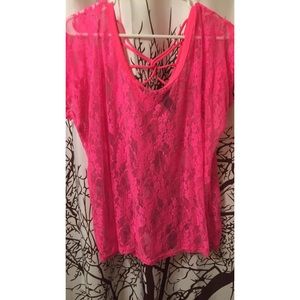 Pink DEB top