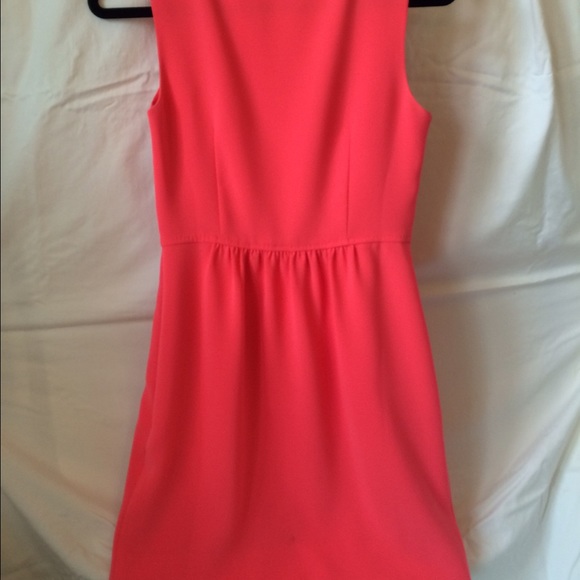 J. CREW Coral pleated dress - Picture 4 of 4