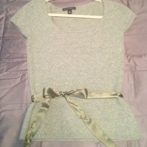 Banana Republic light green wool sweater