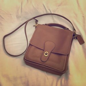 Vintage Beige Coach Purse PREOWNED
