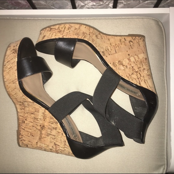 Steve Madden Cork Wedges - size 8