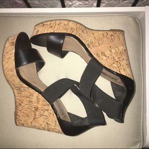Steve Madden Cork Wedges - size 8