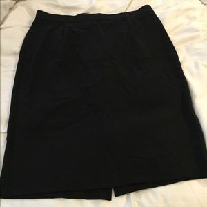 Super comfy black skirt- like new!