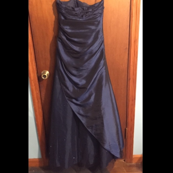 Blue Princess Prom Dress MUST GO - Picture 2 of 3