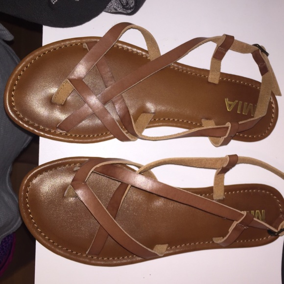 worn once sandals