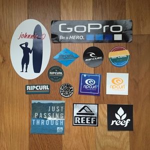 Surfing Sticker Pack!