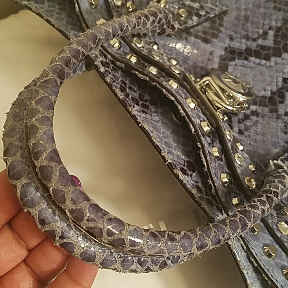 💎💙💎Micheal Kors JEWEL DENIM HAMILTON💎💙💎 - Picture 8 of 9