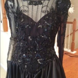 Black Ball Gown size 8