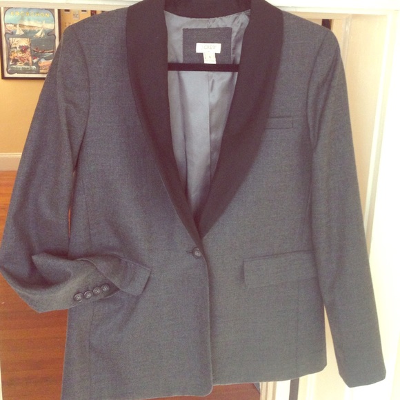 JCrew tuxedo blazer