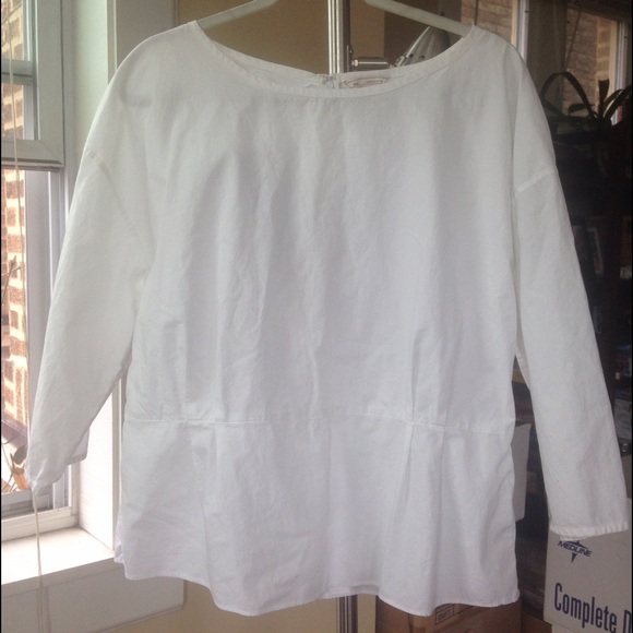 Gap white blouse.