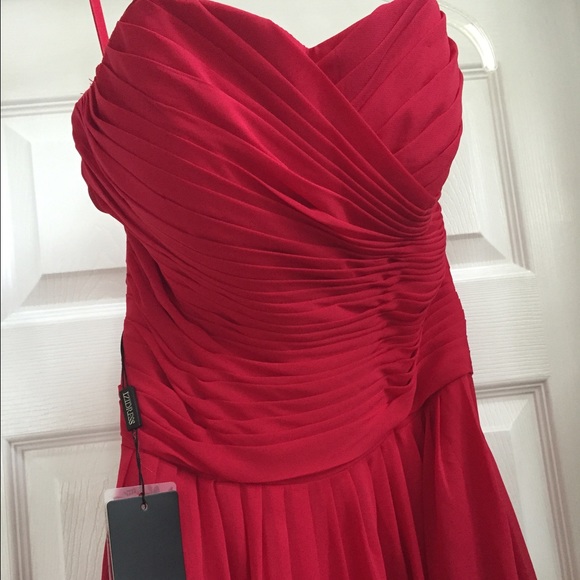 NWT Red Prom Dress - Picture 2 of 3