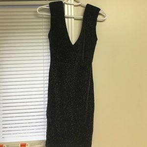 Shimmery Black Dress
