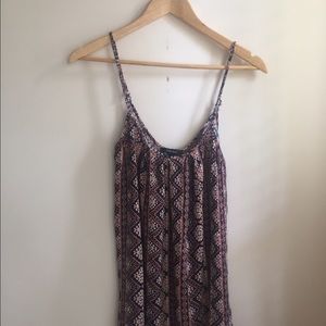 FORVER 21 boho cami swing dress SMALL
