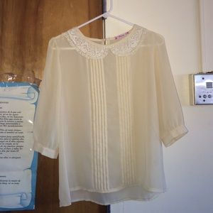 Half sleeve loose shirt