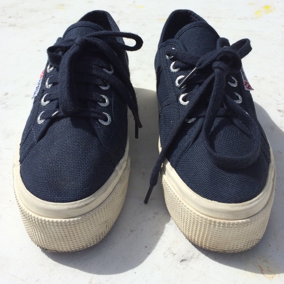Superga platform sneaker