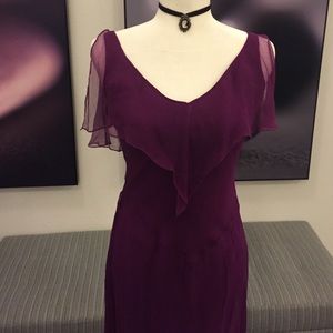 BCBG Asymmetrical Handkerchief Dress