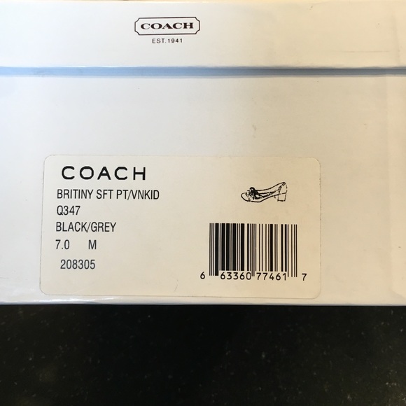 Authentic coach chunky heels - Picture 2 of 5