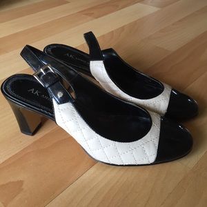 Anne Klein sling back heels
